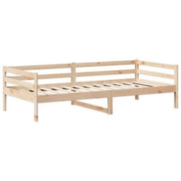Berkfield Day Bed With Roof Without Mattress 80X200 Cm Solid Wood - thumbnail 5