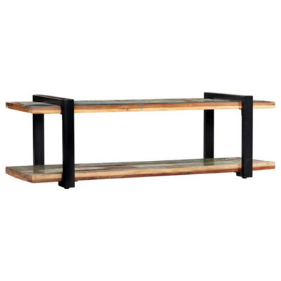 Berkfield Industrial Tv Cabinet 130X40X40 Cm Solid Reclaimed Wood - image 1