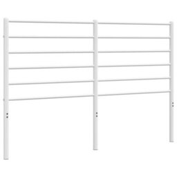 Berkfield Metal Headboard White 150 Cm - thumbnail 2