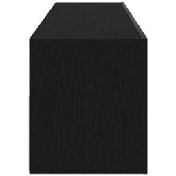 Berkfield Tv Cabinet With Led Black Oak 120X35X40 Cm Engineered Wood - thumbnail 9