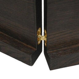 Berkfield Wall Shelf Dark Brown 220X50X(2-4) Cm Treated Solid Wood Oak - thumbnail 8