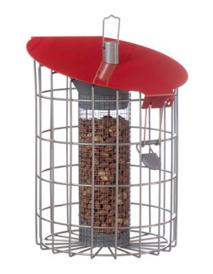 The Nuttery Roundhaus Nut Squirrel Proof Wild Bird Feeder