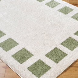 Livabliss Fossay Shaggy-Washable Beige Green Modern Hig Pile Living Bedroom Rug 200 X 275 Cm Easy Care, Non Shedding - thumbnail 6