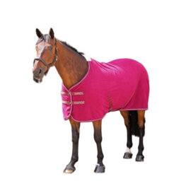 Tempest Fleece Horse Rug Maroon (81In)