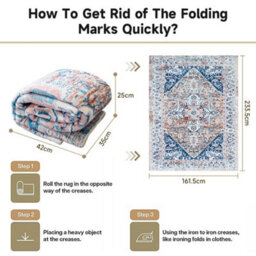 Extra Large Traditional Rugs Non Slip Hallway Runner Living Room Bedroom Carpets - thumbnail 8