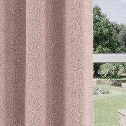 Enhanced Living Austin 100% Blackout, Thermal Blush Curtains With Eyelet Header (Pair) - 90X90 Inch (229X229Cm) - thumbnail 3