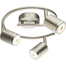 Luminosa Lighting Luminosa Comore Ceiling Spotlight Clusters Nickel Matt 3X Led 3000K - thumbnail 1