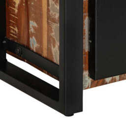 Berkfield Industrial Tv Cabinet 100X30X40 Cm Solid Wood Reclaimed - thumbnail 6