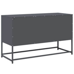Berkfield Tv Cabinet Anthracite 100.5X39X60.5 Cm Steel - thumbnail 8