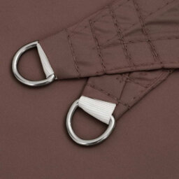 Berkfield Sun Shade Sail Brown 7X5X5 M 100% Polyester Oxford - thumbnail 5