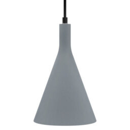 Long Life Lamps Company Ceramic Ceiling Pendant Light Grey Gypsum Lamp Shade K413 - thumbnail 4