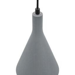 Long Life Lamps Company Ceramic Ceiling Pendant Light Grey Gypsum Lamp Shade K413 - thumbnail 5