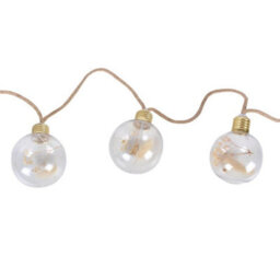 Led Flower Marquee String Lights 10 Bulb Dried Flower Fairy Lights - thumbnail 1