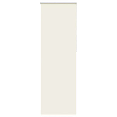 Berkfield Roller Blind Blackout Off White 65X210 Cm Fabric Width 60.7 Cm Polyester - image 1