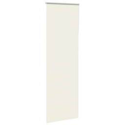 Berkfield Roller Blind Blackout Off White 65X210 Cm Fabric Width 60.7 Cm Polyester - thumbnail 3