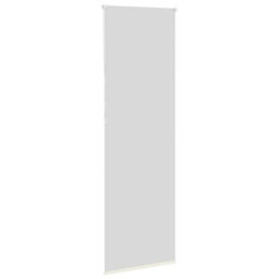 Berkfield Roller Blind Blackout Off White 65X210 Cm Fabric Width 60.7 Cm Polyester - thumbnail 4
