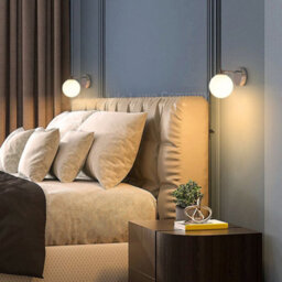 Long Life Lamps Company Modern Indoor Frosted Glass Globe Scone Chrome Wall Light H3097 With Led G9 Warm White - thumbnail 7