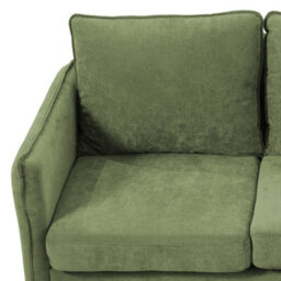 Thehotsale Green 3-Seater Upholstered Corner Sectional Sofa For Living Room - thumbnail 6