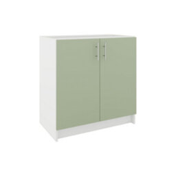 Jd Greta Kitchen Base Unit 800mm Storage Cabinet With Door Shelf 80Cm - Sage Green Matt - thumbnail 1