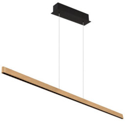 Luminosa Lighting Luminosa Dentsy 120Cm Bar Pendant Ceiling Light Matt Gold Led 4000K Touch Dimmer - thumbnail 2