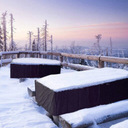 M (270X270X90Cm) L Shaped Waterproof Furniture Cover For Sofa Rattan Table Cube Outdoor Garden - thumbnail 4