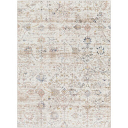 Livabliss Lavadora-Washable Grey Brown Blue Traditional Vintage Boho Living Dining Rug 160 X 213 Cm Easy Care, Non Shedding