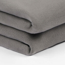 Ohs Warm Polar Fleece Throw Soft Bed Blanket, Charcoal - 200 X 240Cm - thumbnail 5