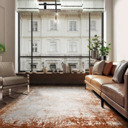 Asiatic Kuza Border Terracotta Rug-120Cm X 170Cm - thumbnail 3