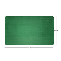 Nicoman Reversible Dual-Colour Blue/green Pvc Anti Slip Shower Mat Bath Mat - Rectangular 90X60 Cm - thumbnail 4