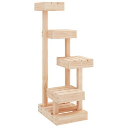 Vidaxl Cat Tree 45.5X49X103 Cm Solid Wood Pine - thumbnail 2