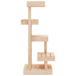 Vidaxl Cat Tree 45.5X49X103 Cm Solid Wood Pine - thumbnail 5