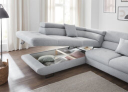 Fabio Corner Sofa Bed With Storage - thumbnail 3