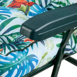 Alfresia Blue Tropical Classic Recliner Cushion - thumbnail 3