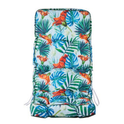 Alfresia Blue Tropical Classic Recliner Cushion - thumbnail 2