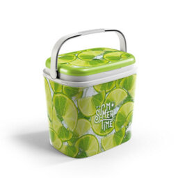 Urbn-Living Strawberries And Lime - 27L Travel Cooler Box With Ice Packs - thumbnail 8