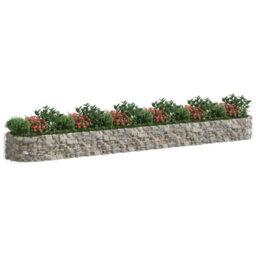 Walplus Gabion Raised Bed Galvanised Iron 600X100X50 Cm - thumbnail 3