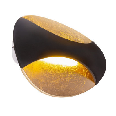 Luminosa Lighting Luminosa Alexandra Integrated Led Wall Lamp Black Led 3000K - image 1