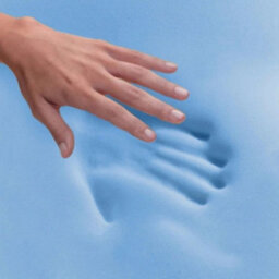 6Ft Super King Cool Blue Memory Foam Spring Mattress (180X200X18Cm) - thumbnail 4