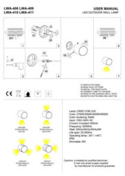 Ultra Beam Lighting Ultrabeam 6 Watt Round Black Up And Down Outdoor Led Wall Light - Ip65 Rated - 600 Lumens - 3000K Warm White - thumbnail 4