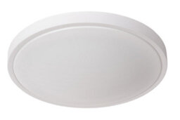 Lucide Dasher Modern Flush Ceiling Light Bathroom 41Cm - Led - 1X24W 2700K - Ip44 - Black - thumbnail 2