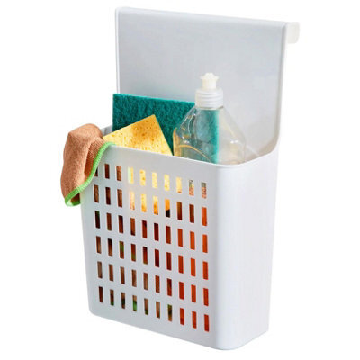 Geezy Over The Door Storage Basket Plastic Pantry Organizer Hanging Storage Organizer - image 1