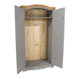 Core Products Premium Corona Grey, 2 Door Wardrobe H189.0Cm X W100.0Cm X D56.0Cm - thumbnail 5
