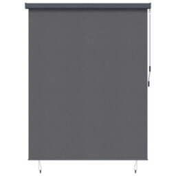Berkfield Outdoor Roller Blind Striped Anthracite 220 X 250 Cm Fabric - thumbnail 2