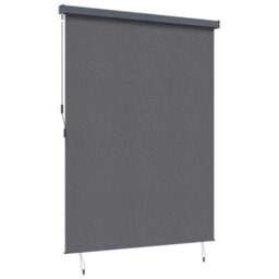 Berkfield Outdoor Roller Blind Striped Anthracite 220 X 250 Cm Fabric - thumbnail 6