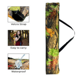 Folding Outdoor Chair Camping Garden Fishing Seat Lightweight Portable Foldable - thumbnail 2