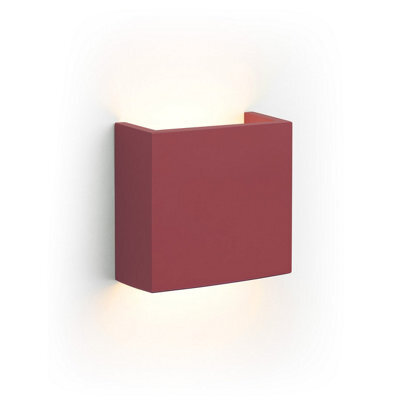 Luminosa Lighting Luminosa Gent Up & Down Wall Lamp Red 486Lm 3000K - image 1