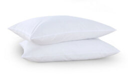 ARLinens Pillow Protectors 100% Cotton Pack Of 4 Washable Anti-Allergic Zipped Entry White Pillowcases 74Cmx48Cm. - thumbnail 6