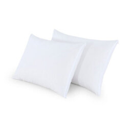 ARLinens Pillow Protectors 100% Cotton Pack Of 4 Washable Anti-Allergic Zipped Entry White Pillowcases 74Cmx48Cm. - thumbnail 8