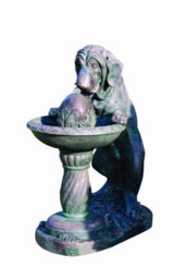 Outdoor Living UK Aqua Creations Dog At Fountain Solar Water Feature - thumbnail 2