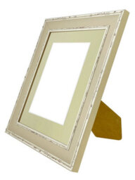 Frames By Post Scandi Clay Frame With Light Grey Mount For Image Size A5 - thumbnail 4